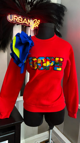 Fun Shoulder sweatshirt